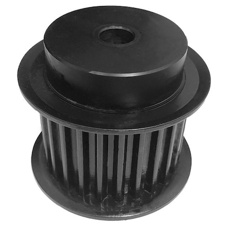 B&B Manufacturing 25-8MX36-6FS6, Timing Pulley, Steel, Black Oxide, 25-8MX36-6FS6